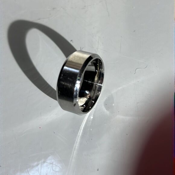 Bundle Sale 3 for $15 | Superman Symbol Silvertone Ring | Size 8 - Picture 6 of 10